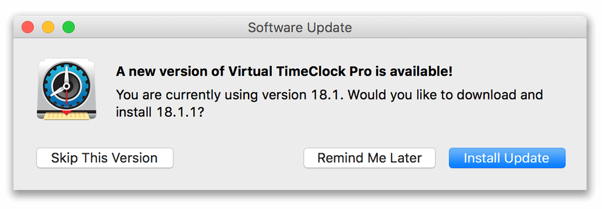 timeclock software for mac