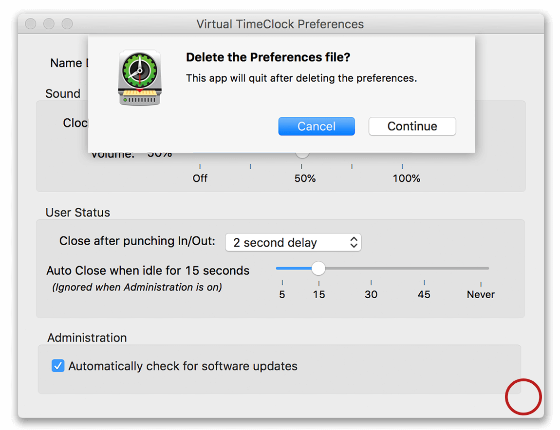 virtual timeclock pro restore backup
