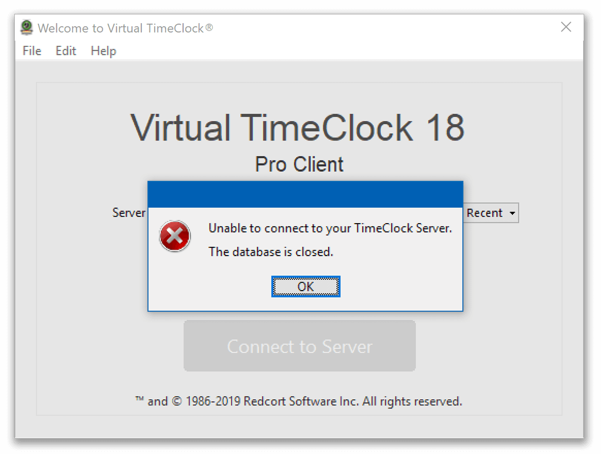 virtual timeclock pro client 11.1